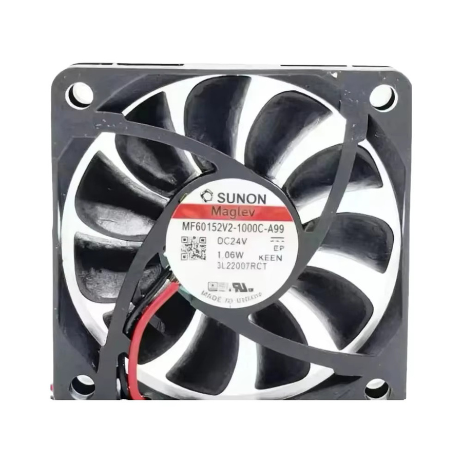 SUNON Silent-Inverter-Lüfter MF60152V2-1000C-A99 Gehäuse Lüfter 24V 1,06W Schwarz 6 cm - Bild 2