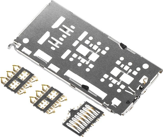 Huawei SIM-Kartenlesermodul für P smart 2021 in Silber - Bild 1