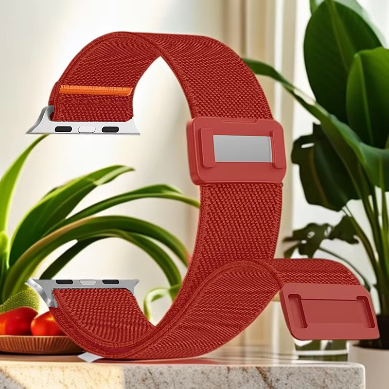fiterme Uhrenarmband, magnetische elastische Nylonschlaufe, Unisex - Bild 4