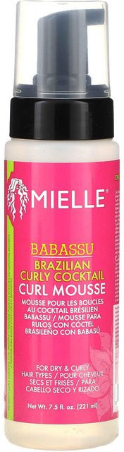 Mielle Brazilian Curly Cocktail Lockenmousse mit Babassu, 221 ml - Bild 1