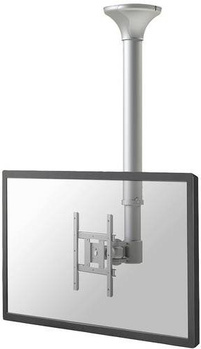 Neomounts FPMA-C200 TV-Deckenhalterung in Silber, neigbar, schwenkbar, rotierbar und höhenverstellbar für Bildschirme von 25,4 cm bis 101,6 cm - Bild 1