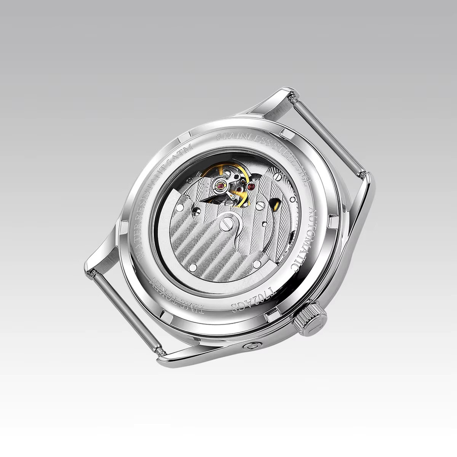 Seagull Pilotenuhr, Automatik, Edelstahl, 40 mm, Herren, Grün - Bild 3