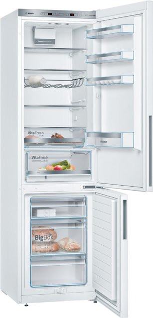 Bosch Serie 6 Kühl-Gefrier-Kombination KGE39AWCA in Weiß - Bild 1
