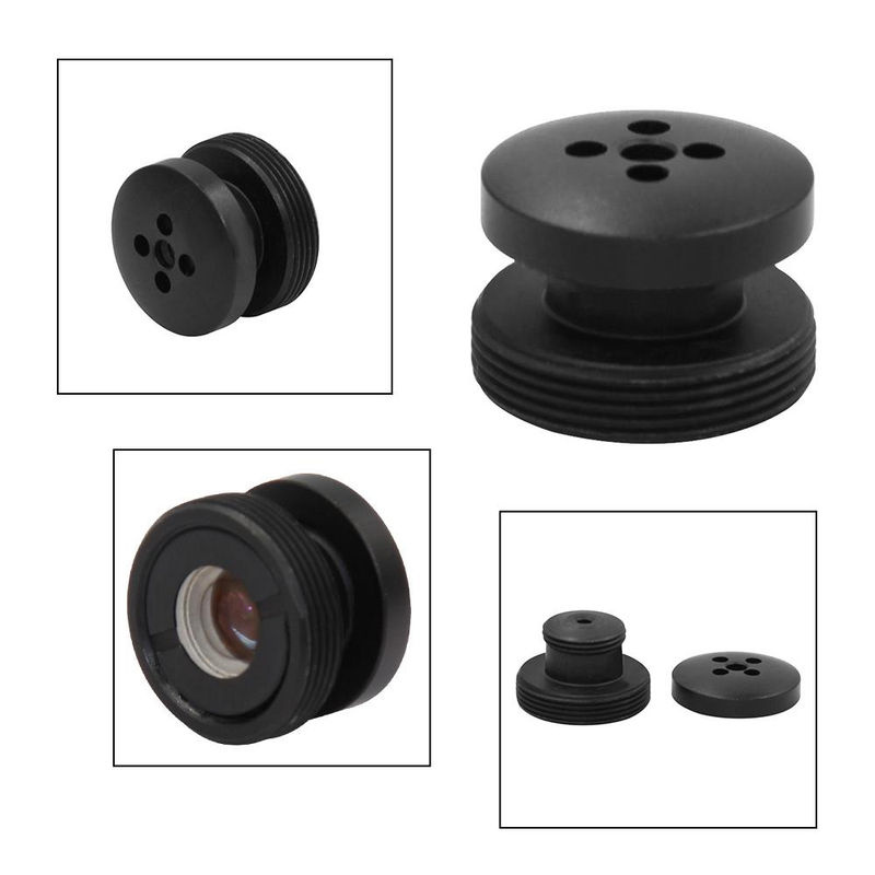 Andoer M12-Knopfobjektiv mit M12-Anschluss, 1,3 Megapixel, 80 Grad horizontaler Betrachtungswinkel, F2,0 feste Blende, Schwarz - Bild 2