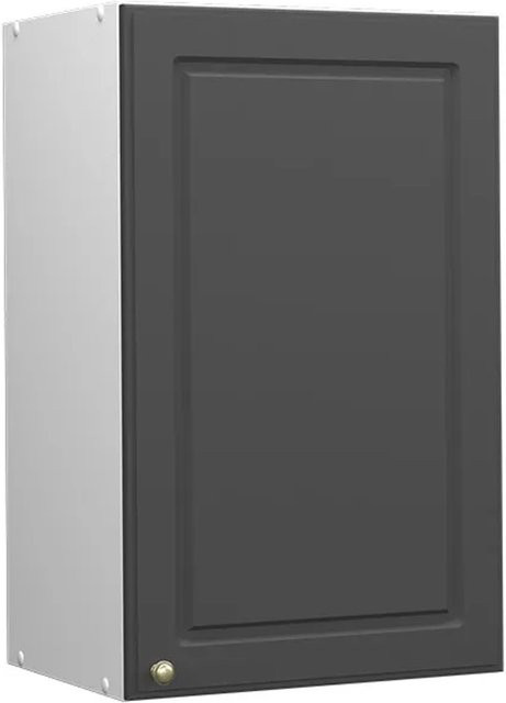 Vicco Hängeschrank Fame-Line Landhaus Weiß Anthrazit Gold mit Softclose und Einlegeboden Breite: 45 cm, Höhe: 72 cm, Tiefe: 34,1 cm - Bild 2