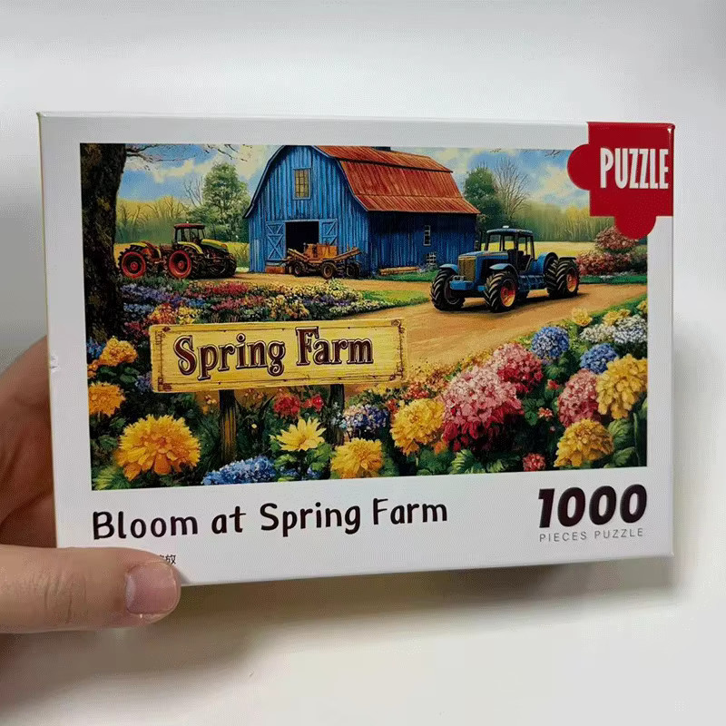 MaxRenard Farm Flower Bloom, Mini-Puzzle, 1.000 Teile, ab 14 Jahren - Bild 2