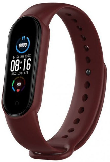 Techsuit Uhrenarmband Silikon, Rot, Unisex - Bild 1