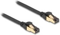 Delock RJ45 Patchkabel Cat.7 S/FTP Ethernet LAN Kabel Schwarz 15,00 m - Bild 1
