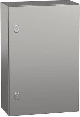 Schneider Electric SPACIAL S3X Wandgehäuse aus Edelstahl 304L mit Türen, Farbe Silber, H x B x T: 60,0 x 40,0 x 20,0 cm - Bild 1