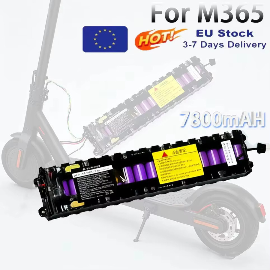 36V 7800mAh Li-Ionen-Akku in Schwarz für Elektroroller M365 und M365 Pro - Bild 5