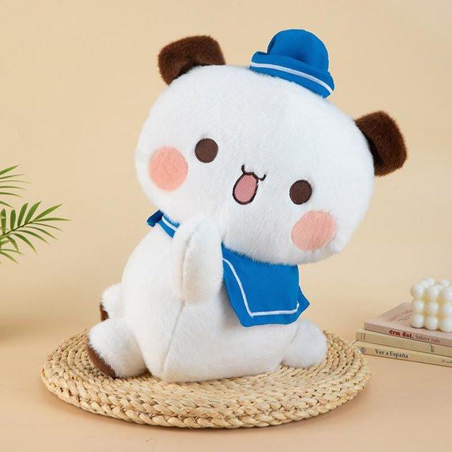Yiran toy Yier & Bubu Matrosen Plüschtier, Bären-Paar, 50cm, 35cm, ab 14 Jahren - Bild 1