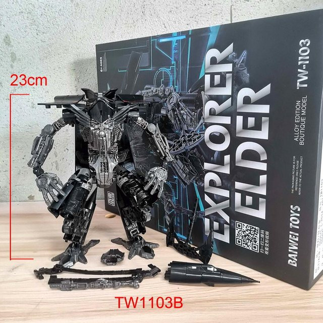 BAIWEI Transformers Jetfire Skyfire, Actionfigur, Kombinationsverformungsrobotermodell, ab 12 Jahren - Bild 1