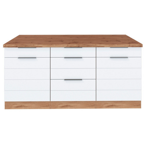 Unterschrank Faro von HELD MÖBEL in Weiss, B/H/T: 180 x 86 x 60 cm - Bild 2