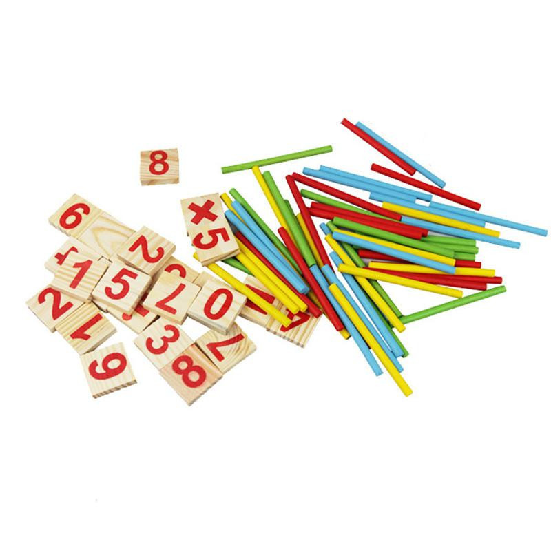 Linyi toy Montessori Mathematik Holz Bausteine ab 2 Jahren - Bild 1