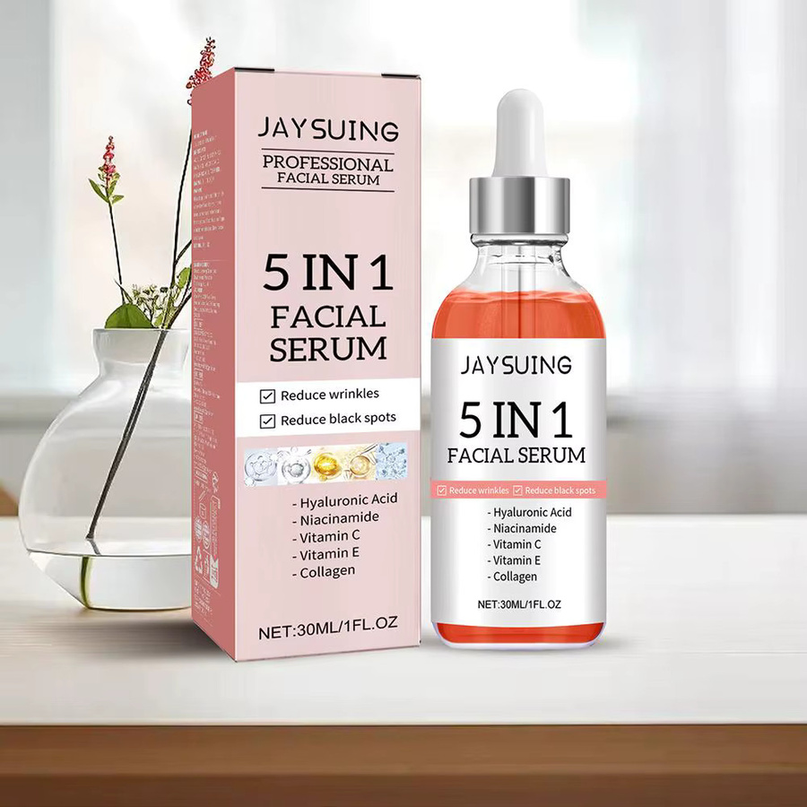 jaysuing Gesichtsserum mit Hyaluronsäure, Vitamin C, Kollagen, Unisex - Bild 3