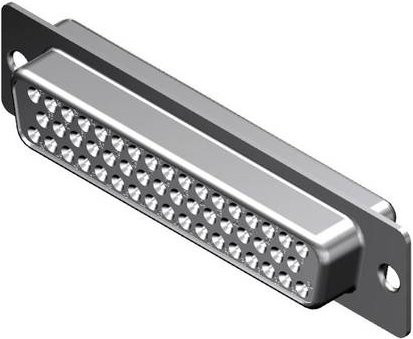 Molex D-SUB Steckverbinder 1731090311 mit 37 Polen in Weiß und Silber als Lötkelch-Ausführung - Bild 1