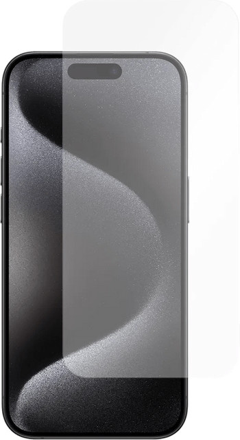 Just In Case Displayschutz aus gehärtetem Glas für iPhone 15 Pro, transparent - Bild 1