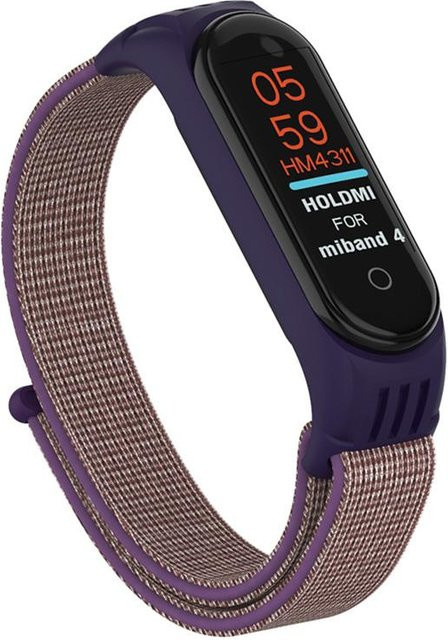 Xiaomi Sportarmband aus Nylon und Silikon für Mi Band 3 und Mi Band 4 in Grau - Bild 1