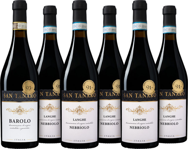 San Tanaro Nebbiolo Wein 6 x 0,75 l - Bild 1