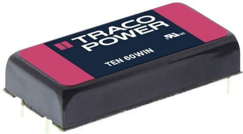 TracoPower TEN 60-2425WIN DC/DC-Wandler Print 24 V/DC zu 24 V/DC und -24 V/DC 1.25A 60W mit 2 Ausgängen - Bild 1