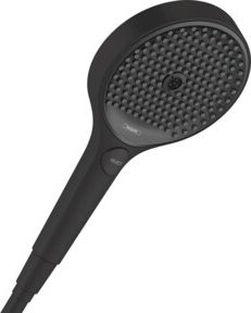 Hansgrohe Handbrause Rainfinity 130 EcoSmart in Mattschwarz mit 3 Strahlarten und Anti-Kalk-Funktion - Bild 1