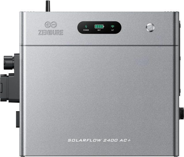 ZENDURE SuperCharged SolarFlow 2400 AC Plus Balkonkraftwerk mit bidirektionalem AC Ausgang bis 2400W Plug und Play - Bild 1