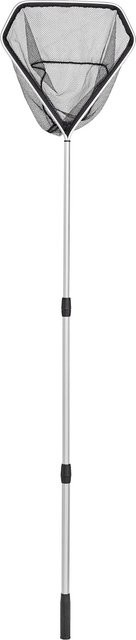 Oase Teichkescher dreieckig aus Aluminium in Schwarz, B: 41 cm, H: 25 cm, T: 40 cm - Bild 1