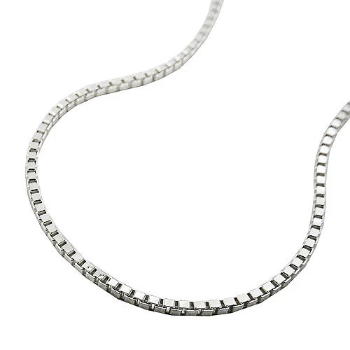 SIGO Fußkette 925 Silber, Venezianer, 27 cm, Damen - Bild 1