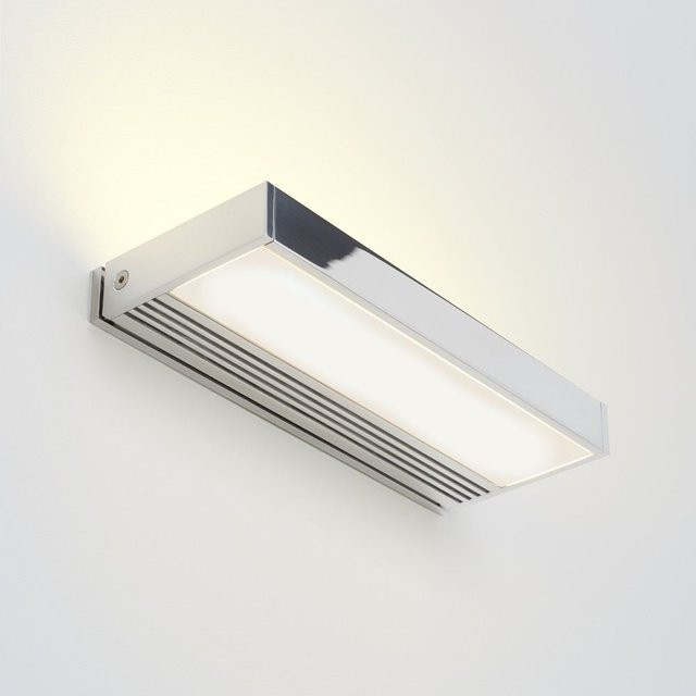 Serien Lighting SML² 150 LED Wandleuchte aus Aluminium in Silber, poliert/satinée mit warmweißem LED-Licht (2700K) - Bild 1