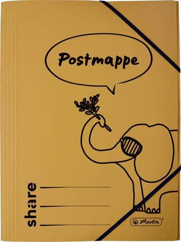 Herlitz share Eckspannermappe DIN A4 Gelb - Bild 1