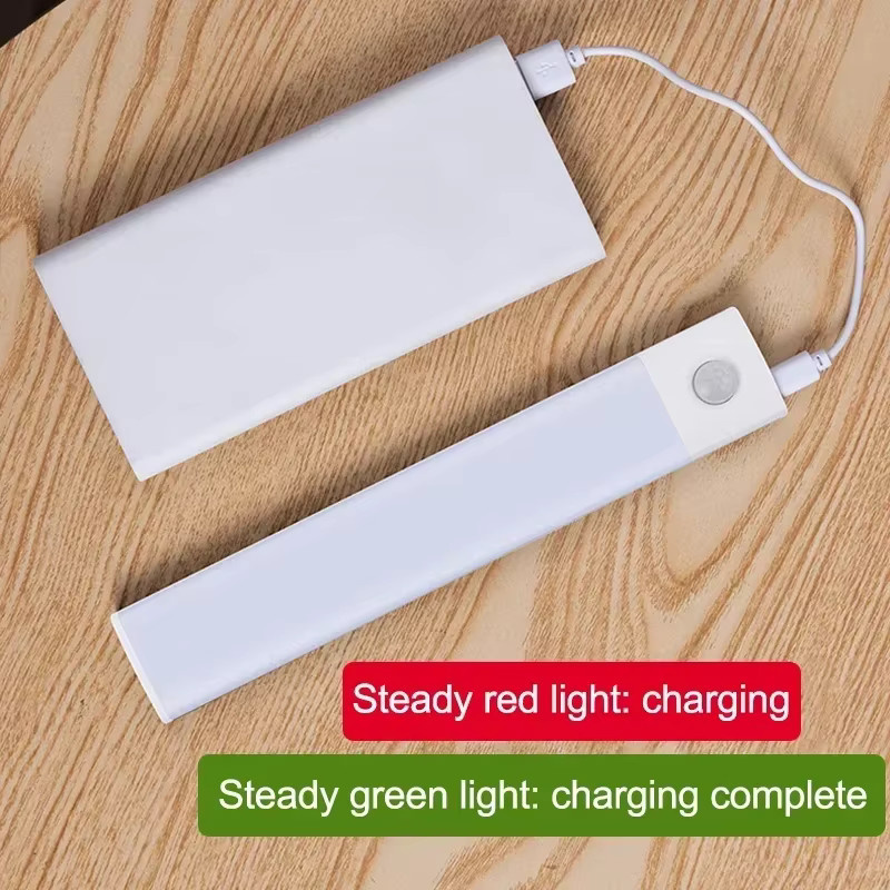 VENUSWING LED Nachtlicht mit Bewegungssensor, kabellose USB-aufladbare Unterbauleuchte für Küche und Schrank, weiß - Bild 4
