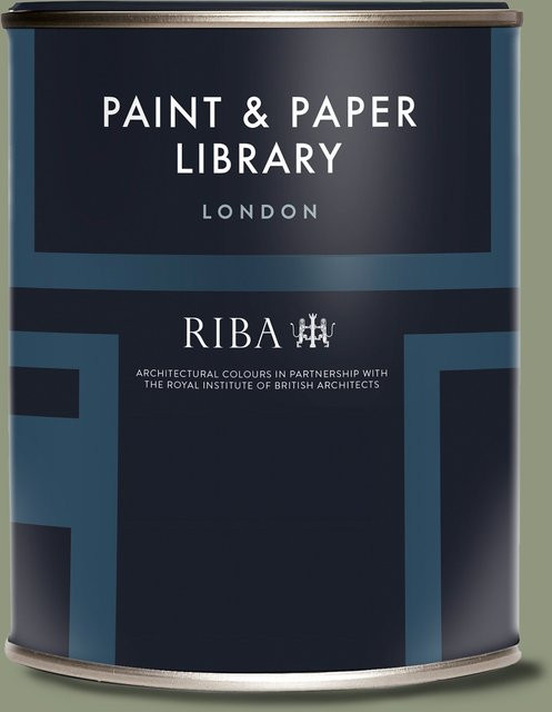 Paint & Paper Library Pure Flat Emulsion Greenback 579 Wasserbasierte Dispersionsfarbe in Grün und Blau, 0,125 l - Bild 1