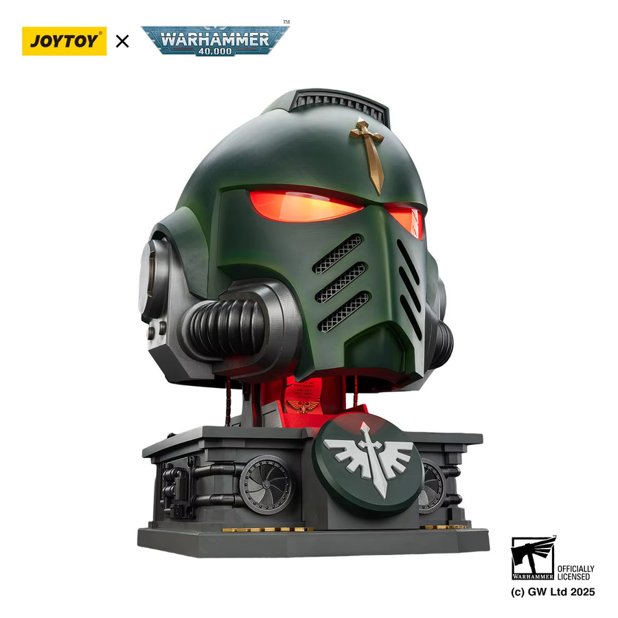 JOYTOY Warhammer Dark Angels MkX Helm und Ausstellungsstand, Actionfiguren - Bild 2
