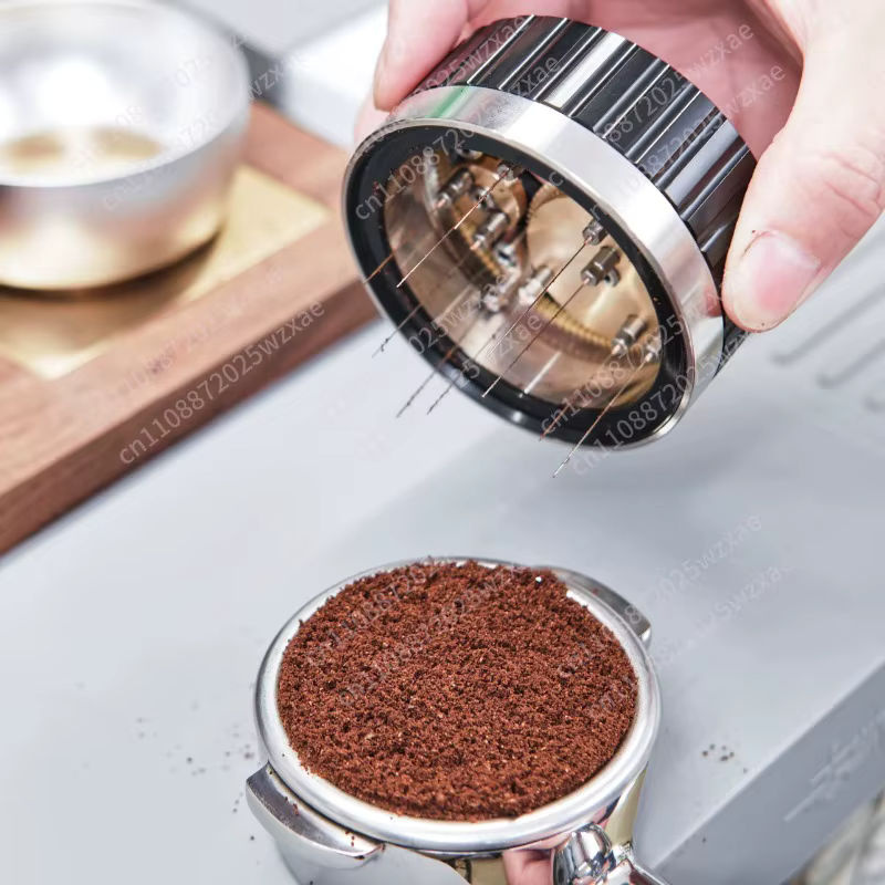 Lelit Apollo WDT-Werkzeug Kaffeeverteiler aus Edelstahl für Espresso mit 58 mm Durchmesser - Bild 3