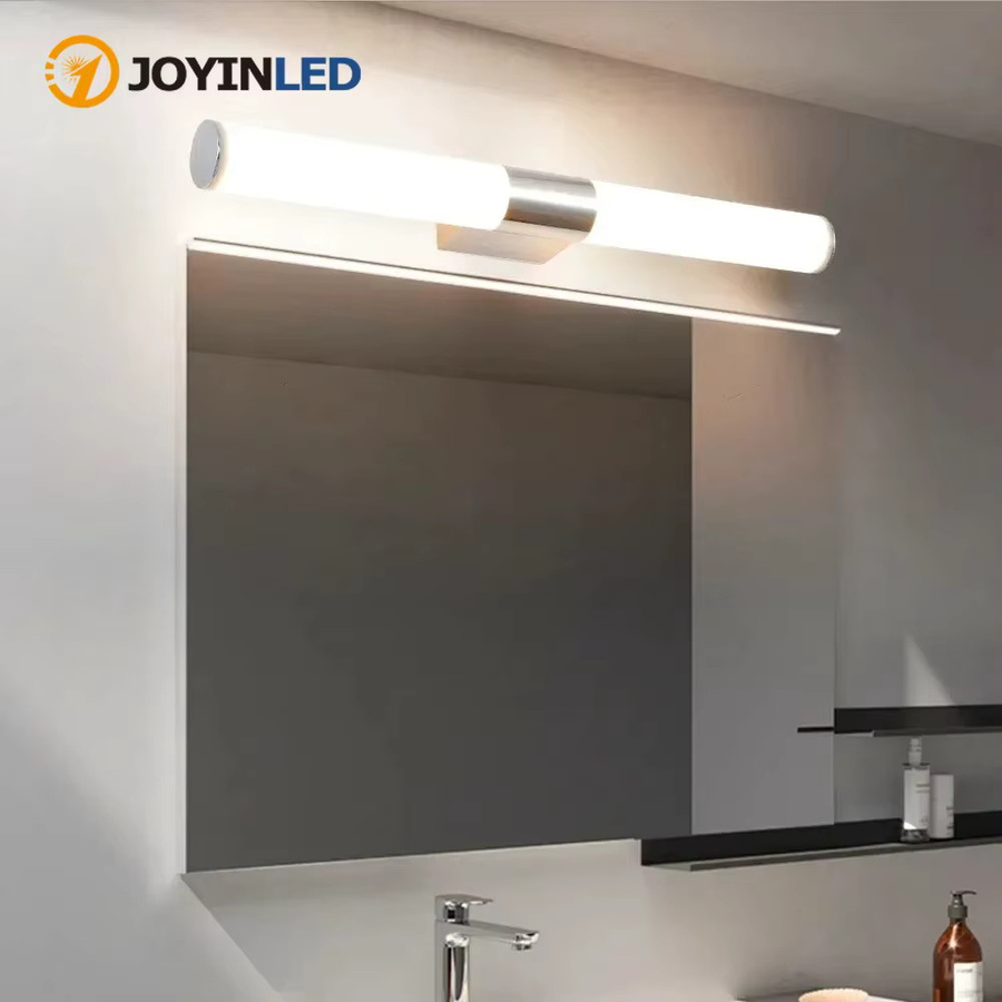JOYINLED Moderne LED Wandleuchte für das Badezimmer, Wasserdichte Spiegelleuchte in Weiß mit Warmweißem Licht - Bild 3