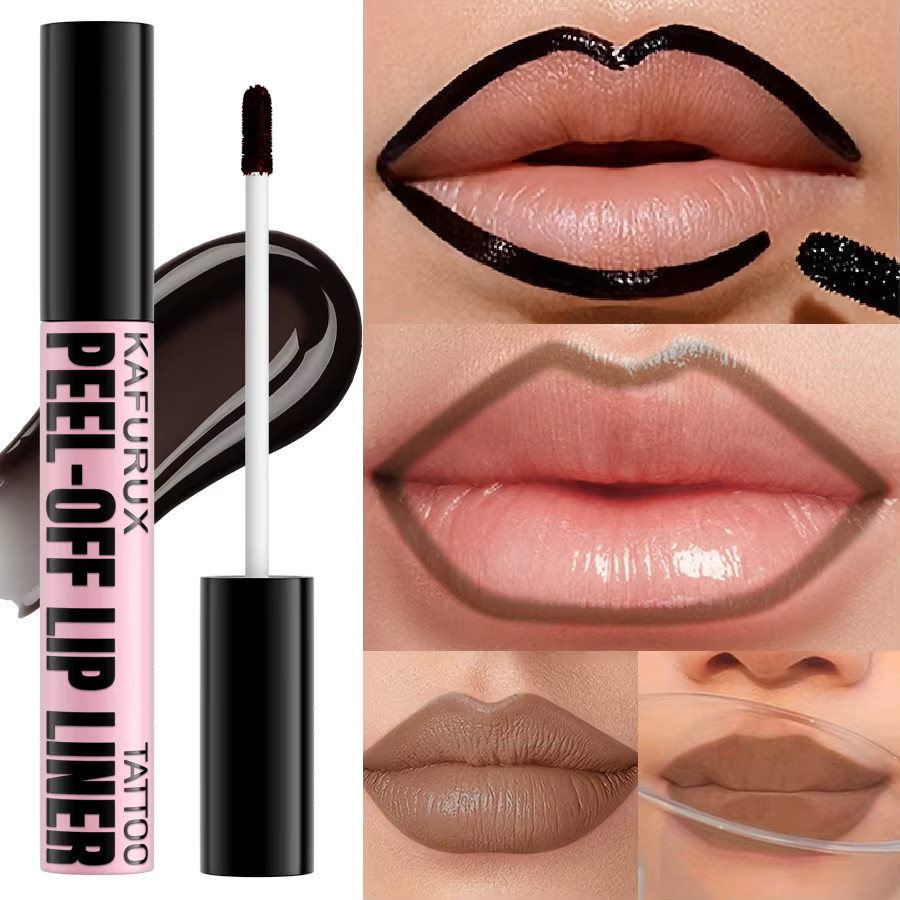 KAFURUX Peel Off Lip Stain, 7 Farben, Rosa - Bild 5