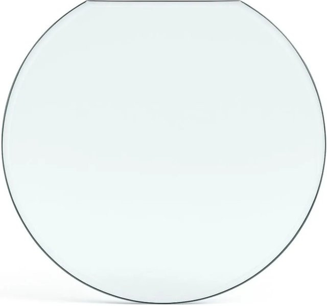 Feuercampus Funkenschutzplatte aus Glas für Kaminofen, transparent, B: 75 cm, T: 100 cm, H: 0,6 cm - Bild 1