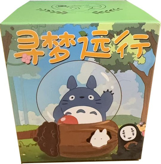 52TOYS Studio Ghibli Hayao Miyazaki Märchenfiguren, Schneekugel-Figuren, Blind Box - Bild 1