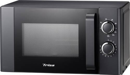 Trisa Micro Grill Mikrowelle Kombi-Gerät in Schwarz mit 20 l Volumen und 700 W Leistung - Bild 1