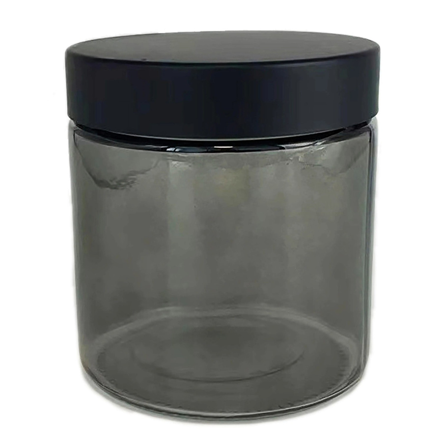 Mömax Gewürzdose Magnus aus Glas in Schwarz und Grau mit Durchmesser: 11 cm - Bild 2