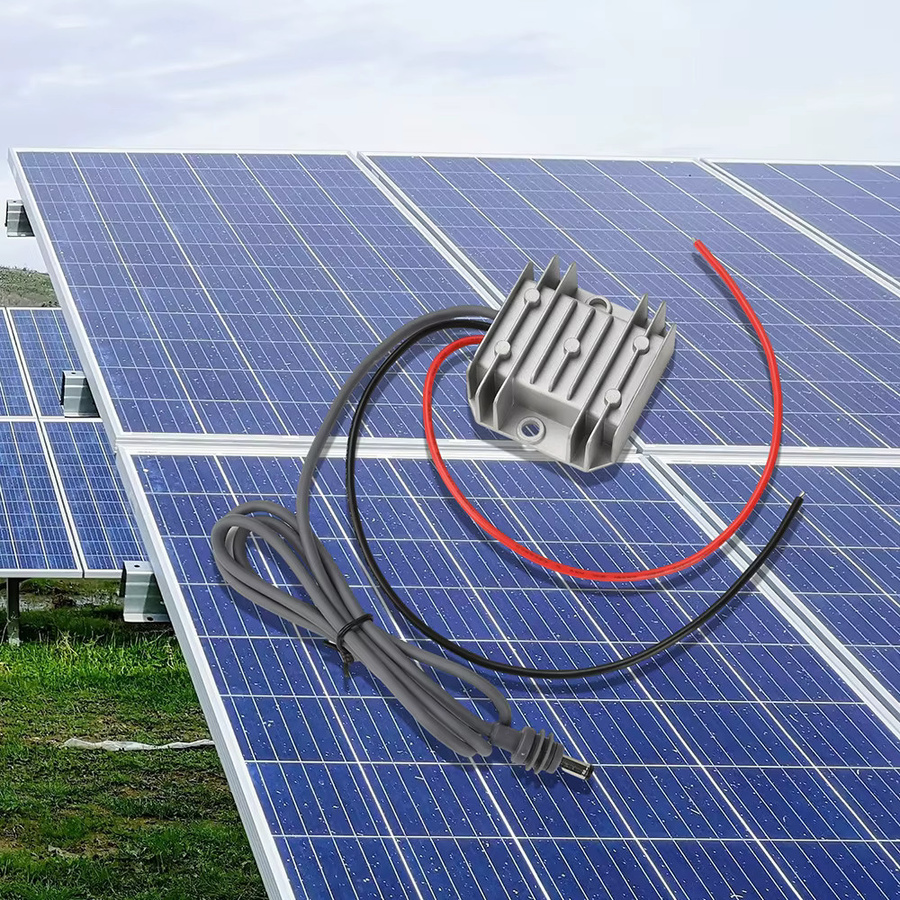 DC-DC Step Up Konverter 12V/24V auf 30V 3,5A mit DC-Stromkabel in Silber für Mini-Elektrowerkzeug-Zubehör - Bild 3