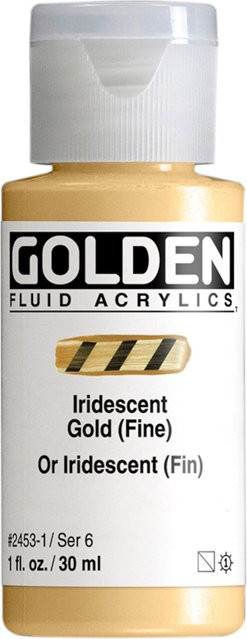 Golden Fluid Acrylfarbe Gold von Golden - Bild 1