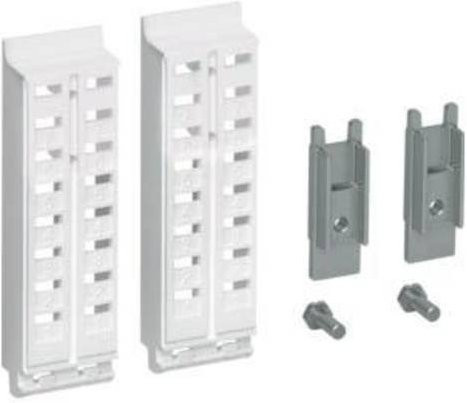 Hager FZ800A Universeller Halter für Abfangschienen, höhenverstellbar, Kunststoff, Weiß - Bild 1