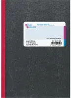 König & Ebhardt Geschäftsbuch in Hartpappe, A5, Schwarz-Rot - Bild 1