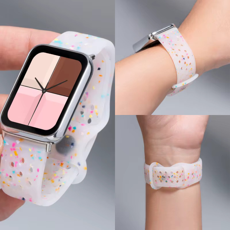 CAOWTAN Uhrenarmband Silikon, Redmi Uhr 4 5, Xiaomi Band 9 8 Pro - Bild 2