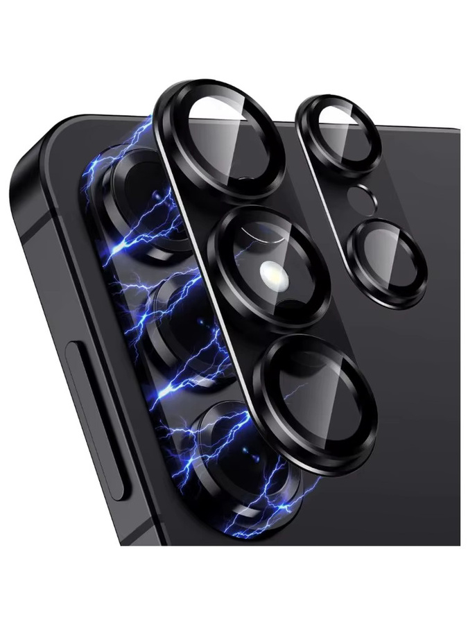 Metall-Kameraobjektivschutzkappe aus gehärtetem Glas für Samsung Galaxy S26 Ultra und S26+ Plus in Blau - Bild 4