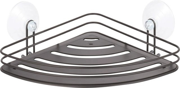 MSV Eck-Regal Kery aus Stahl in Mattschwarz, B/T/H: 20 x 20 x 9 cm