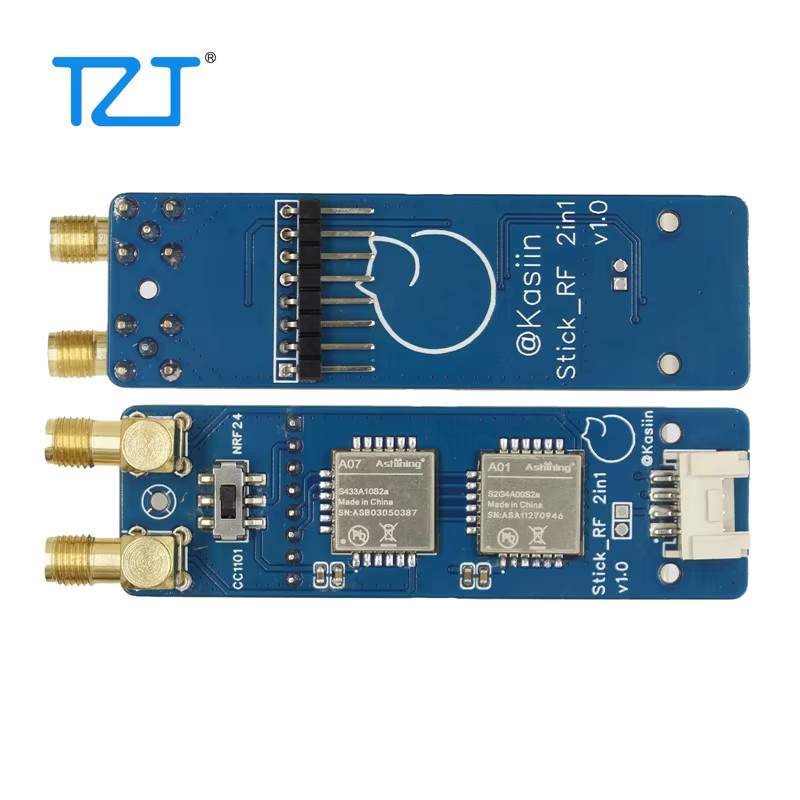 M5Stack StickC Plus2 RF 2-in-1 Modul Blau mit 433 MHz CC1101 und 2,4 GHz NRF24 Dual Mode RF Entwicklungsboard - Bild 1