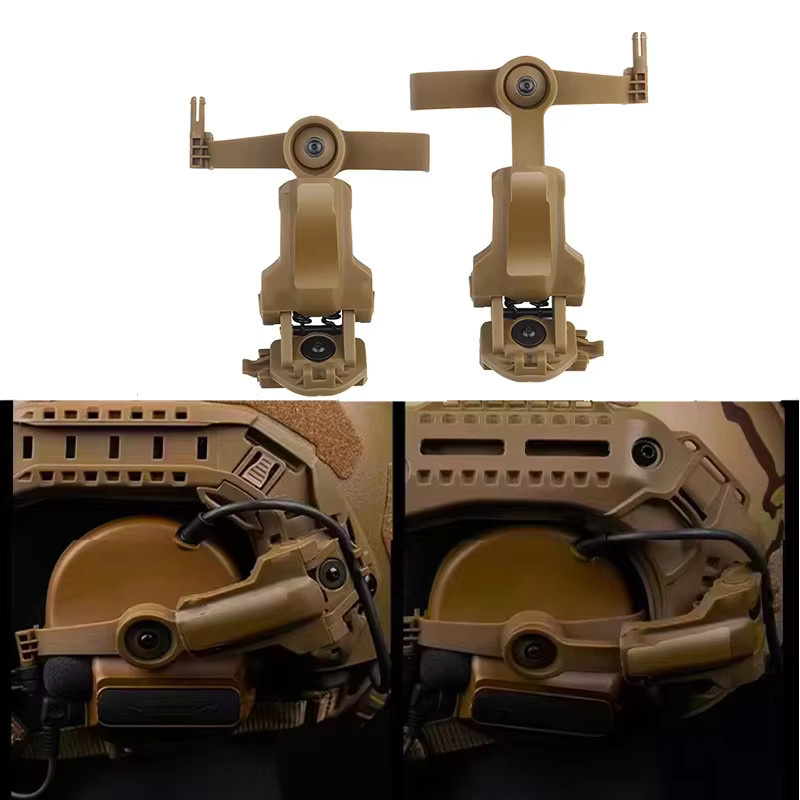 OPS CORE ARC/Wendy M-LOK Schienenadapter für taktische Helme als Kopfhörerhalter - Bild 3
