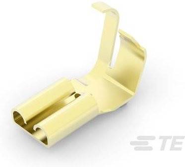 TE Connectivity 170140-1 Flachsteckhülse in Gold, 7000 Stück auf einer Rolle - Bild 1